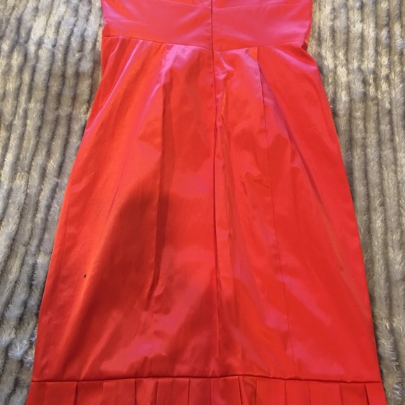 Jessica Simpson Orangey/Red Dress NWT 2 - Picture 5 of 6